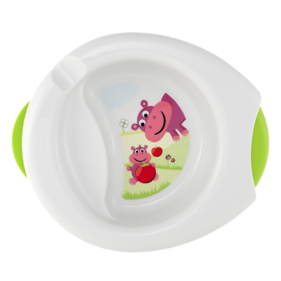 Chicco CHICCO Stay Warm Plate Blue 6M+ 