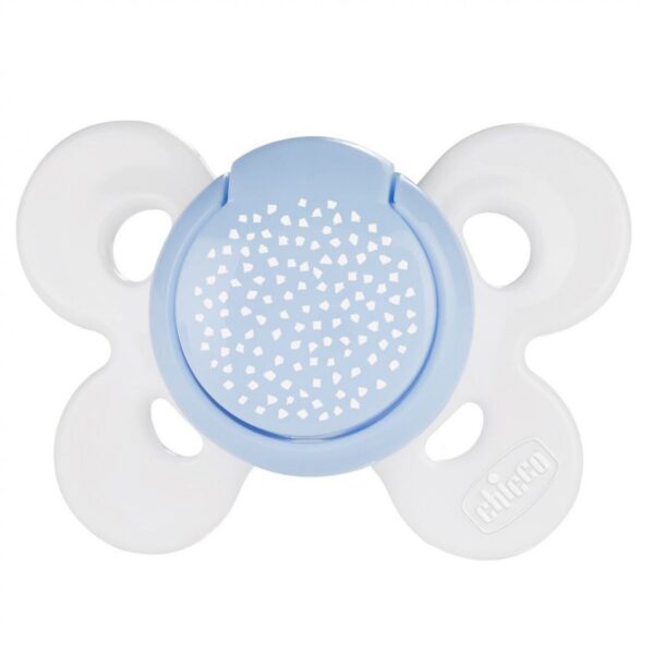 Physio Comfort Silicone Soother 0-6m  (Blue)
