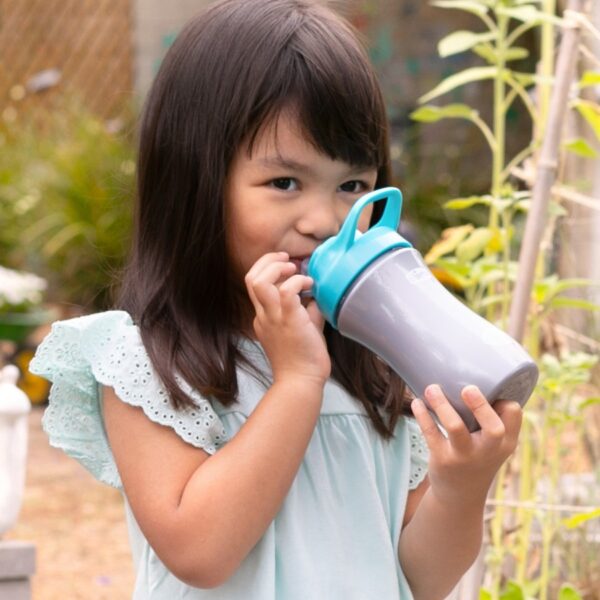 Kids Pop-Up Cup 2Y+ Blue - Image 8