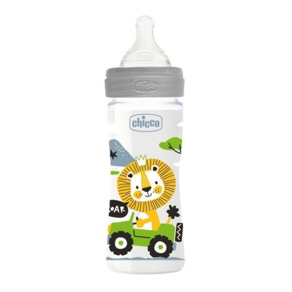 Well-Being PP Bottle Silicone 250ml 2m+ (Uni)