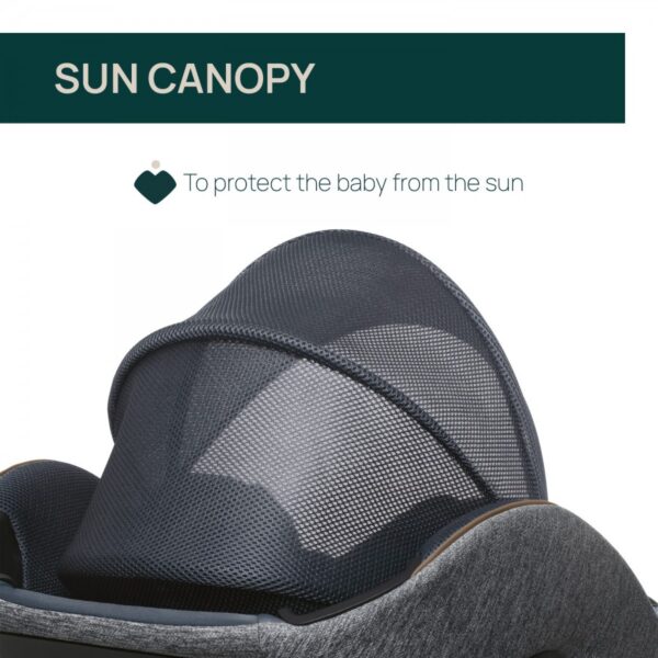 Bi-Seat i-Size Air With Base (Black) - Image 11