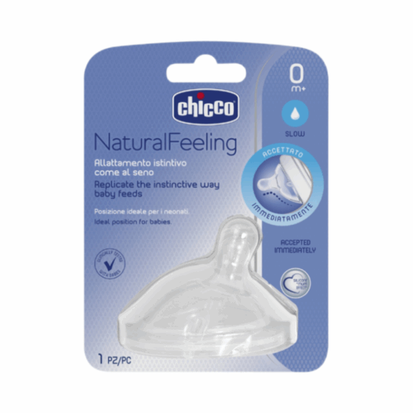 NaturalFeeling Silicone Teat 0m+ Regular