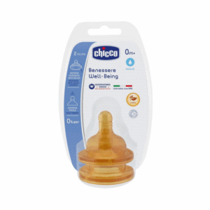 Well-Being 0m+ Latex Teat (2pcs)