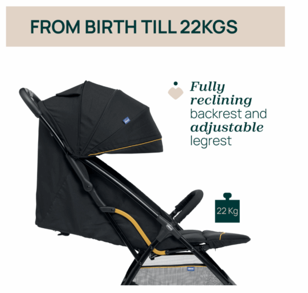 Glee Stroller (Uneven Black) - Image 2