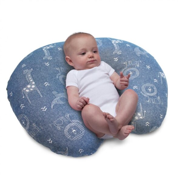 Boppy Nursing Pillow (Denim Animals) - Image 7