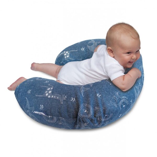 Boppy Nursing Pillow (Denim Animals) - Image 6