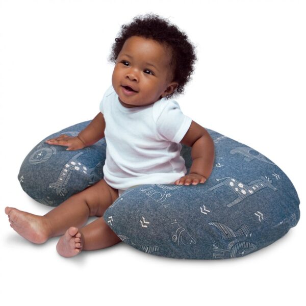 Boppy Nursing Pillow (Denim Animals) - Image 5