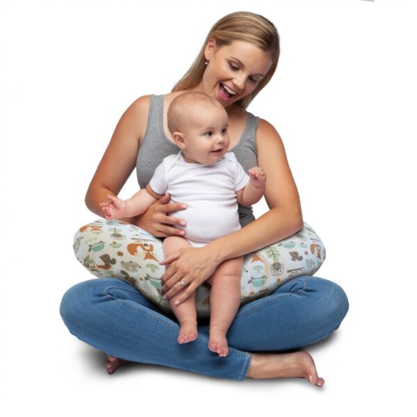 Boppy Nursing Pillow (Modern Woodland) - Image 5