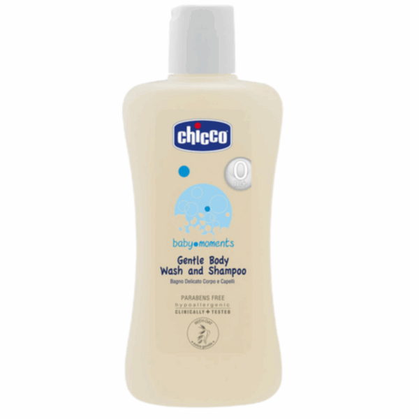 Gentle Body Wash And Shampoo 200ml