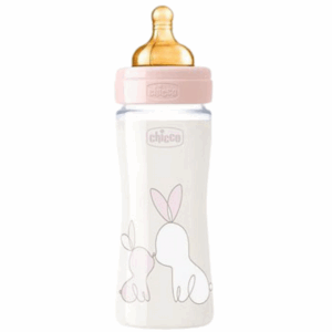 Original Touch Glass 240ml Bottle Latex (Pink)