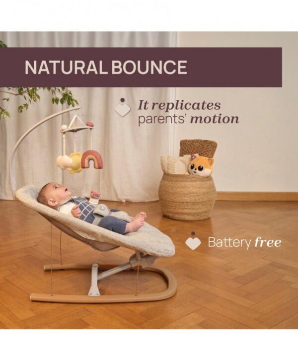 Zen Wave Floating Bouncer (Wooden Grey) - Image 5