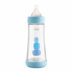 Perfect 5 PP 300ml Bottle Silicone (Blue)