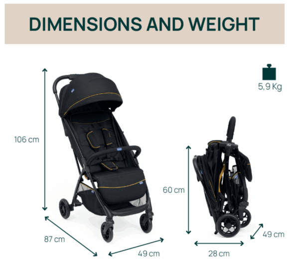 Glee Stroller (Uneven Black) - Image 7