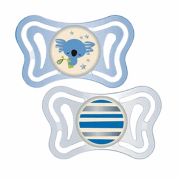 Physio Light 6-16m Glowing Silicone Soother (2pcs) - Image 2