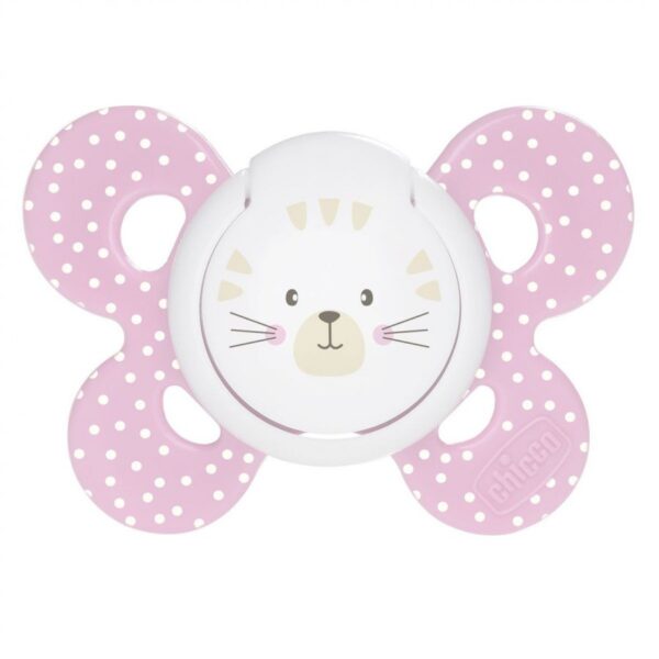 Physio Comfort Silicone Soother 6-16m  (Pink)