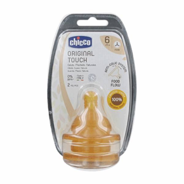 Original Touch 6m+ Latex Teat (2pcs)
