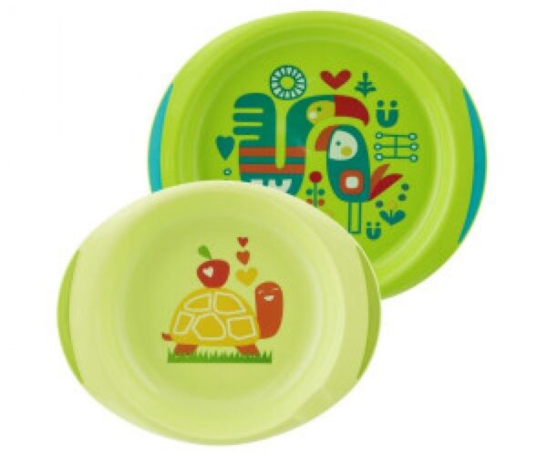 Dish Set 12m+ Blue/Neutral