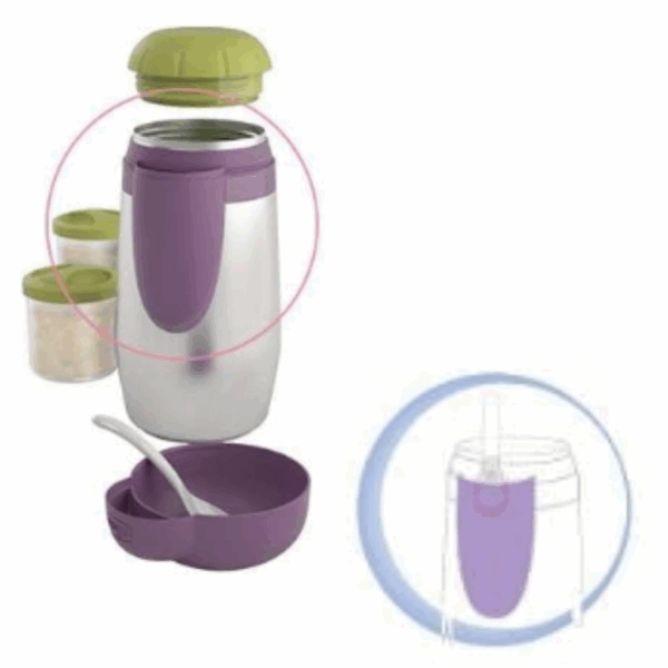 Thermal Bottle & Food Holder - Image 3