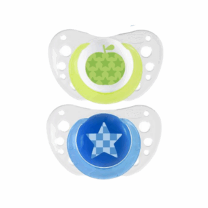 Physio Air 6-12m Silicone Soother (Blue 2pcs)