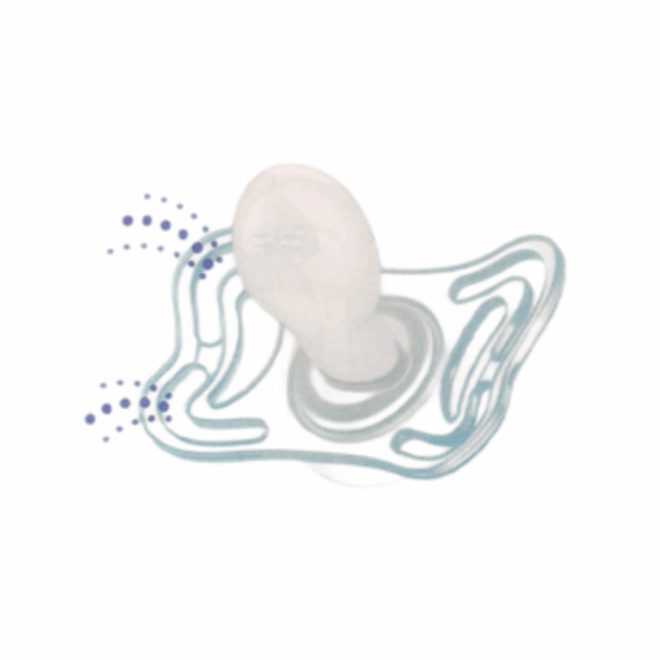 Physio Light 16-36m Silicone Soother (Blue 2pcs) - Image 4