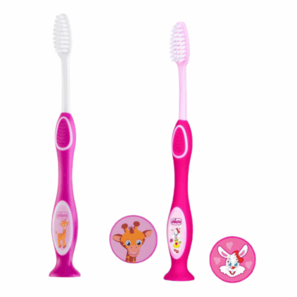Milk Teeth 3-6y Toothbrush (Pink) - Image 2
