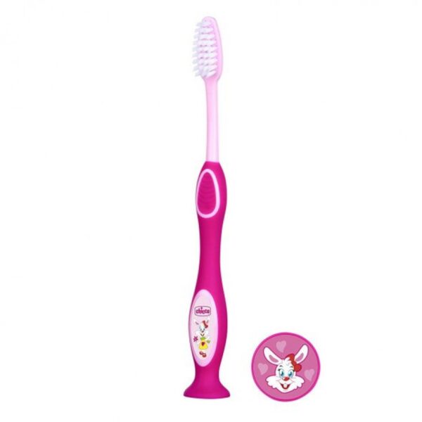 Milk Teeth 3-6y Toothbrush (Pink)
