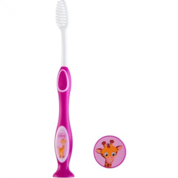 Milk Teeth 3-6y Toothbrush (Pink) - Image 3