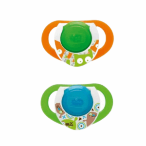 Physioring 12m+ Silicone Glowing Soother (2pcs)