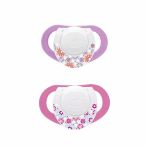 Physioring 4m+ Silicone Pink Soother (2pcs)