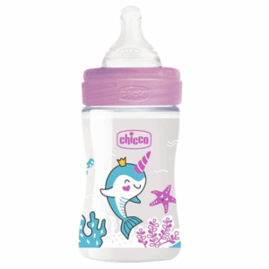 Well-Being PP Bottle Silicone 150ml 0m+ (Pink)