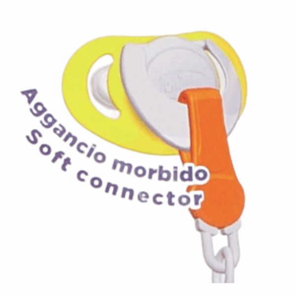 Soother Clip With Chain (Neutral) - Image 4