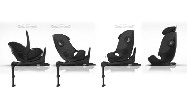 Bi-Seat i-Size Air With Base (Black) - Image 12