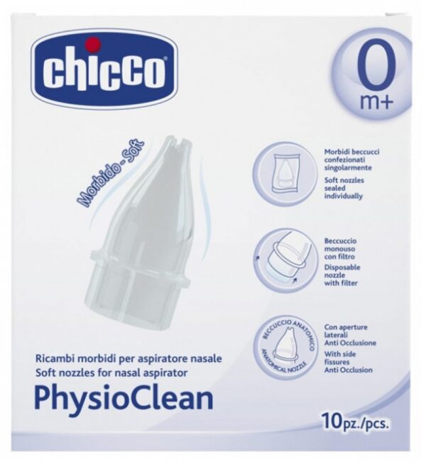 Soft Nozzles for PhysioClean Nasal Aspirator