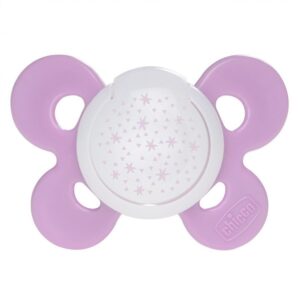 Physio Comfort Silicone Soother 16-36m (Pink Glowing)
