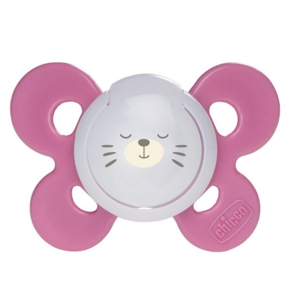 Physio Comfort Silicone Soother 0-6m (Pink)