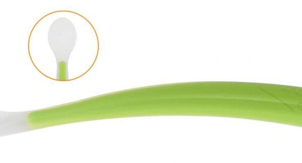 Soft Silicone Spoon 6m+ (Blue) - Image 3