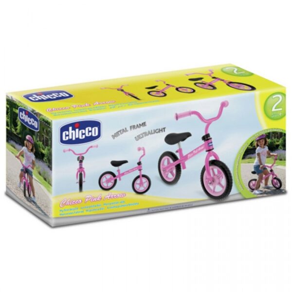 Pink Arrow Balance Bike - Image 4