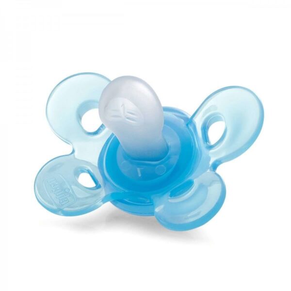 Physio Comfort Silicone Soother 0-6m  (Blue) - Image 3