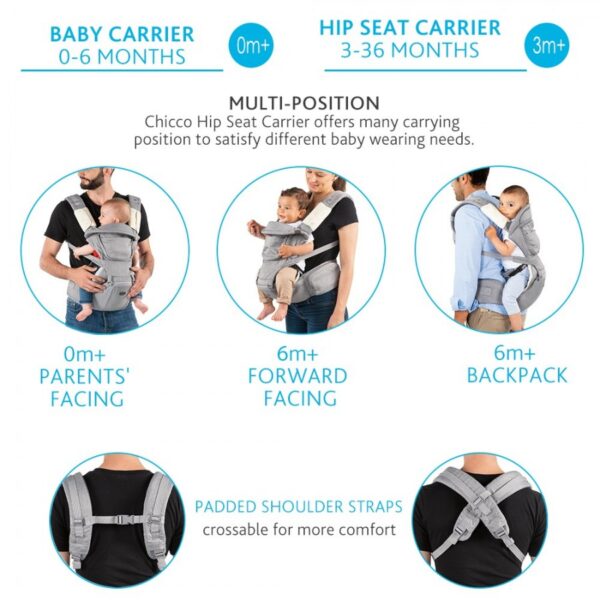 Hip Seat Carrier (Pirate Black) - Image 6