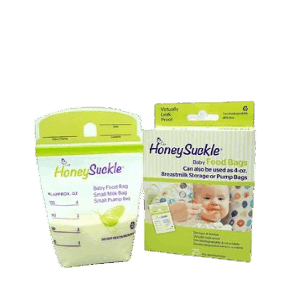 Honeysuckle baby food bag (50pcs)