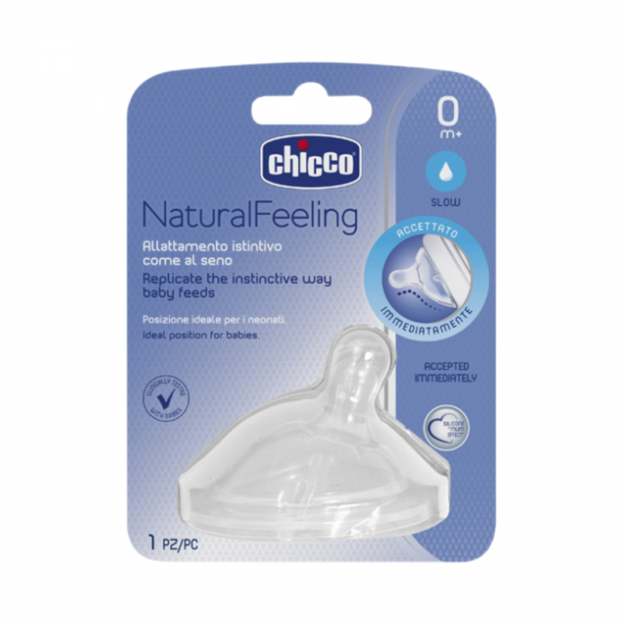 NaturalFeeling Silicone Teat 0m+ Regular