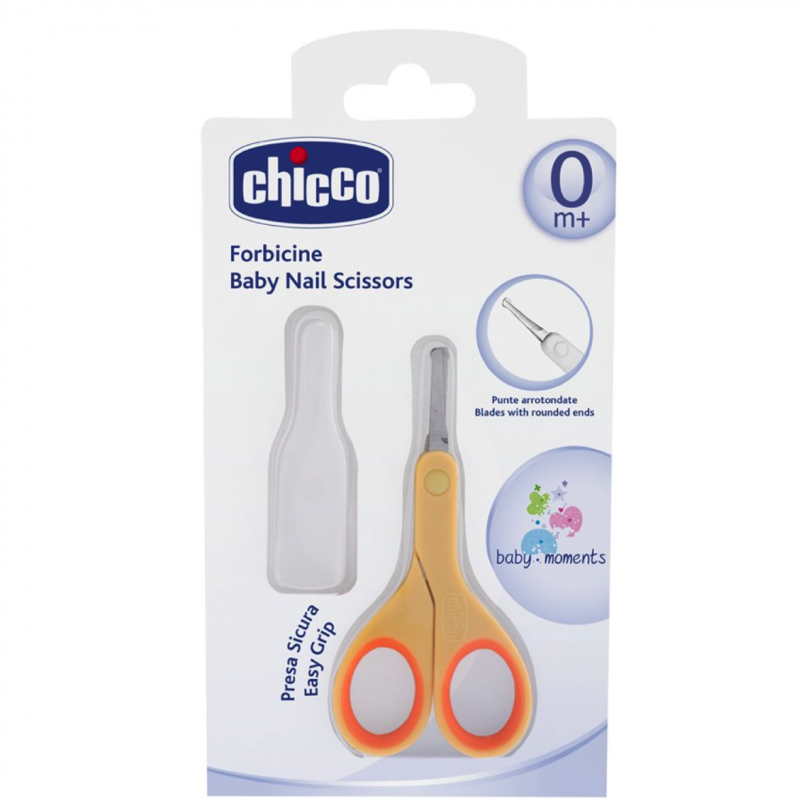 Baby Nail Scissors (Orange)