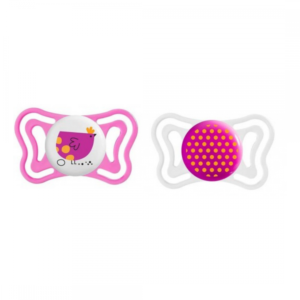 Physio Light 16-36m Silicone Soother (Pink 2pcs) - Image 2