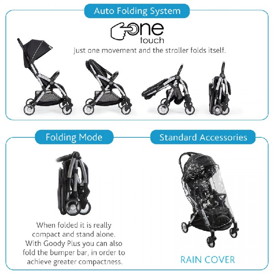 Goody XPlus (Dark Shadow) + Soft Carry Cot