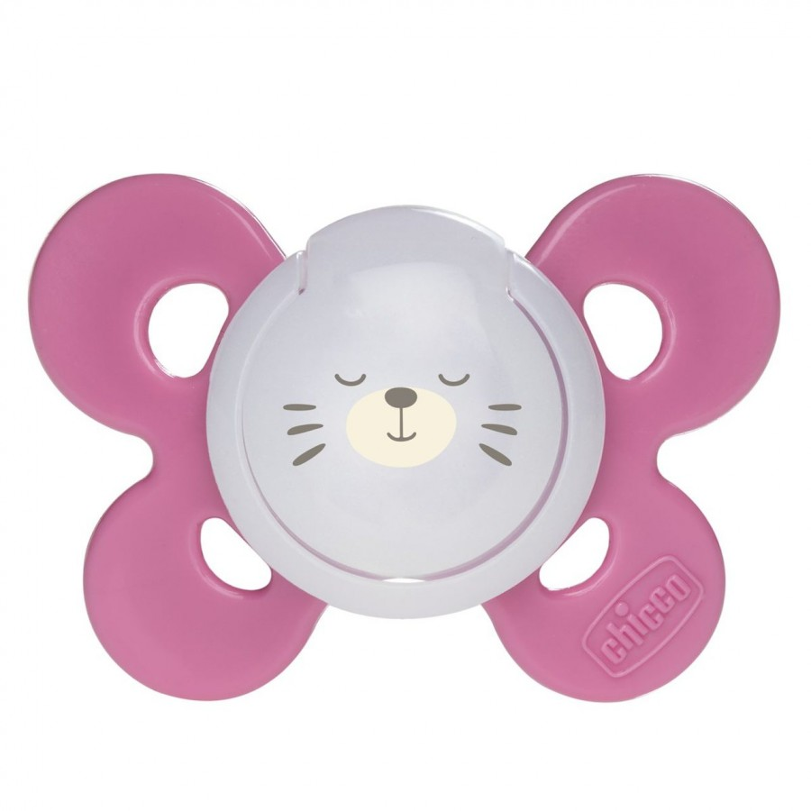 Physio Comfort Silicone Soother 0-6m (Pink)