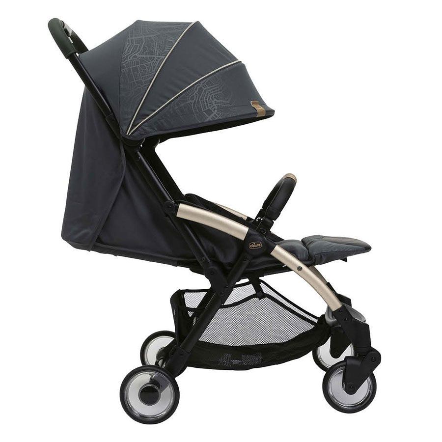 Goody Plus Stroller (City Map ReLux)  + Soft Carry Cot